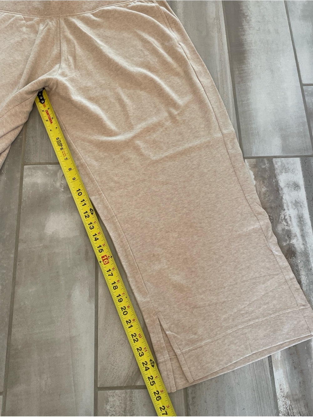 Pact Organic Cotton Airplane Travel Set Cardi Wide Leg Pant Oatmeal Heather 3XL - Picture 14 of 16